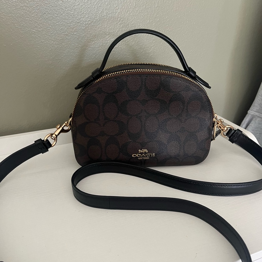 Coach Serena Satchel in Signature Canvas